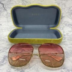 GUCCI グッチ サングラス GG0228S ピンク GUCCI グッチ サングラス GG0228S ピンク - メルカリ