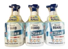 Biore ビオレ GUARD ガード 薬用 手指用 泡消毒液 420ml 3本