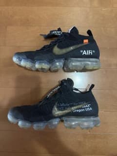 NIKE OFF-WHITE AIR VAPORMAX 27cm BLACK 黒のサムネイル