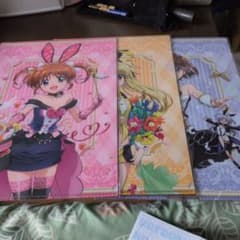 魔法少女リリカルなのは クリアファイル マジカルバニー 3種セットのサムネイル