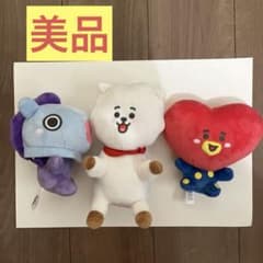 BTS BT21 단단한 봉제인형 stay with you 3체