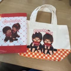 モンチッチ実写monchhichi A5ファイルとランチトートバッグのサムネイル