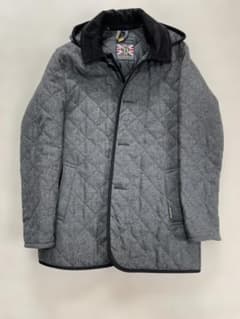 LAVENHAM キルティングジャケット DENSTON フード付き 38のサムネイル