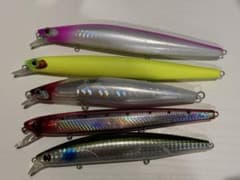 ⭐︎シーバス　ミノー6個セット⭐︎ ミノーセット シーバス、ヒラメに - メルカリ