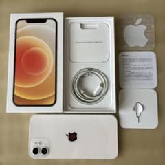 Apple iPhone12 ホワイト 本体 64GB SIMフリー 85%のサムネイル
