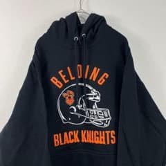 clique カレッジ パーカー 黒