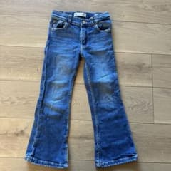 ZARA キッズ フレアデニムパンツ 116cmのサムネイル