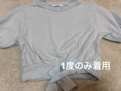 ほぼ未使用　SNIDEL ライトブルー トップス