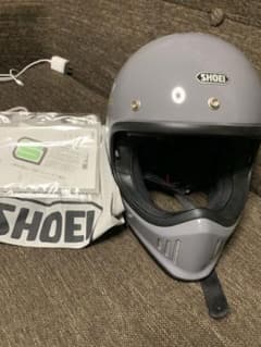SHOEI EX-Zeroのフルフェイス　グレー　Mサイズのサムネイル