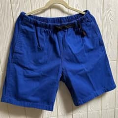 GRAMICCI 青 ショートパンツ Lサイズ