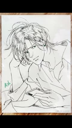BANANAFISH バナナフィッシュ アッシュ ピアス　イラストカードのサムネイル