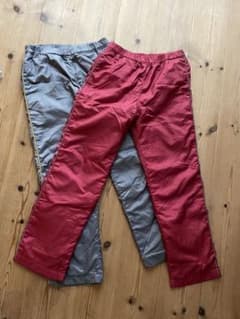UNIQLO子供用裏起毛パンツ2枚セットのサムネイル