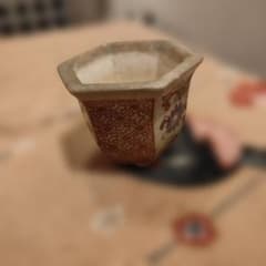 盆栽鉢 六角鉢 陶器 植木鉢 盆栽用 - メルカリ