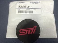 新品未使用 スバル純正 STI センターキャップ 28821FE141のサムネイル