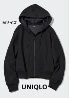 UNIQLO ユニクロ ドライスウェットフルジップパーカ レディース M