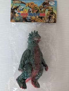 ゴジラ特撮大百科 IWAKURA ゴジラブルマァク伝説 バランミニソフビ 未