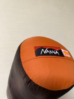 NANGA　シュラフ　クロスオレンジ限定生産Aurora 800STD NANGA シュラフ クロスオレンジ限定生産800STD レギュラー - メルカリ