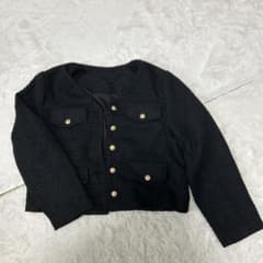 黒のショートジャケットのサムネイル