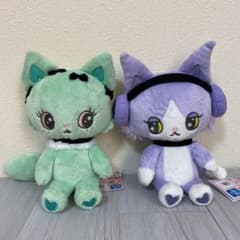 beat cats  ビートキャッツ　おすわりぬいぐるみ　2種類セットのサムネイル