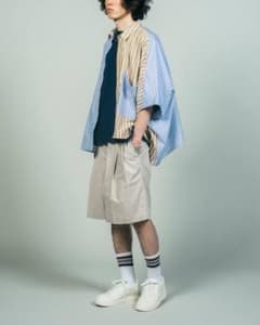 Jieda 19ss アシンメトリーシャツのサムネイル