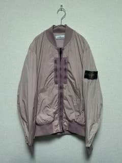 【希少‼︎】STONE ISLAND ピンク　ナイロン　ジャケット　ma-1のサムネイル