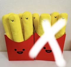 はなえみ様専用フライドポテトマスコット Lサイズ ぬいぐるみ 5本