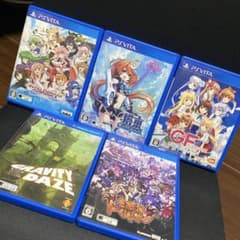 psvita 소프트 5 개 정리 판매