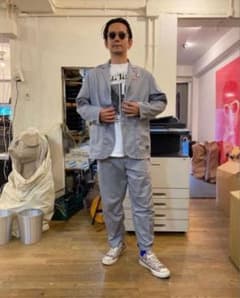 dickies tripster スーツ 20SS ライトグレー Sサイズ - メルカリ