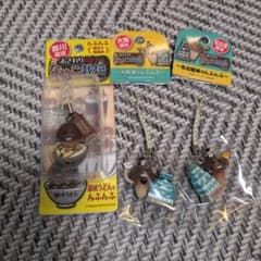 おさわり探偵なめこ栽培キット ご当地限定 ストラップ 3種セット