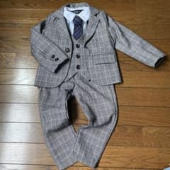 キッズ フォーマルスーツ 上下 ベストのサムネイル