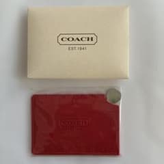 COACH コーチ ミラー カード型手鏡 カードサイズ ノベルティのサムネイル