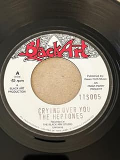 THE HEPTONES CRYING OVER YOU 7インチ レコードのサムネイル