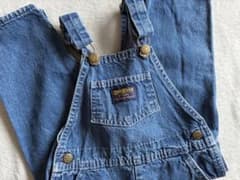 OshKosh B'gosh デニム オーバーオール　3Tのサムネイル