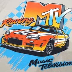 【MTV】MUSIC TELEVISION レースカー グラフィック Tシャツのサムネイル