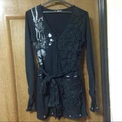 ☆ SEXPOT ☆ SKULL BLACKロングカットソーのサムネイル