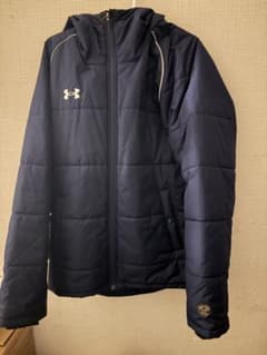 帝京大学ラグビーUnder Armour ネイビー フード付きジャケット LG