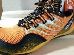Merrell メレル　トレイルランニングシューズ オレンジ　２７センチ