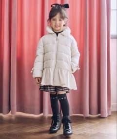 新品未使用　Any キッズ 中綿コート アイボリー 120cm