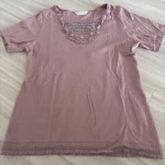 PINK HOUSE ピンク レース TシャツＬサイズのサムネイル