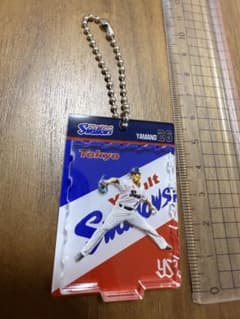 東京ヤクルトスワローズ 山野太一選手 写真入りキーホルダー 26のサムネイル