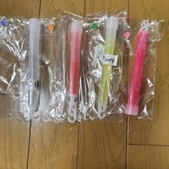 ケミカルライト 4本セット 青 オレンジ 緑 ピンクのサムネイル