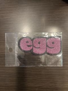 egg グリッターステッカーのサムネイル