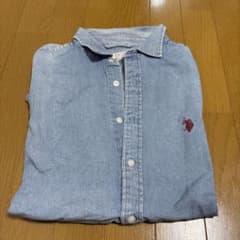 U.S. POLO ASSN. デニムシャツ ライトブルー Mのサムネイル