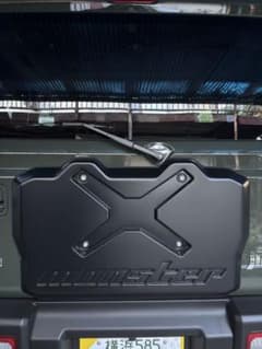 ジムニーJB64 モンスタースポーツ スペアタイヤレスカバー 仕様:AES 