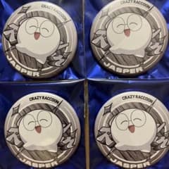 CrazyRaccoon 缶バッジ Jasperのサムネイル