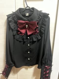 Secret Honey シークレットハニー ブラウス 赤 地雷系 トップスのサムネイル