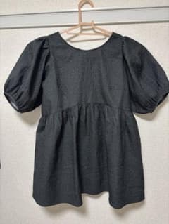 【今だけ値下げ！✨】archives ブラウス　黒　Mサイズのサムネイル