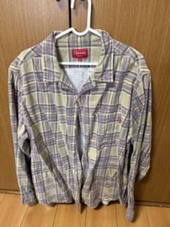 シュプリームチェック柄 長袖シャツのサムネイル