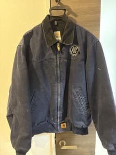 【レア】Carhartt ネイビー ジャケット Lサイズのサムネイル