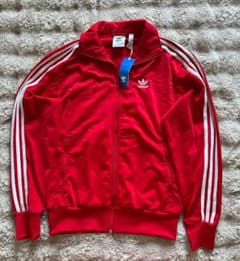 Adidas zip up redのサムネイル